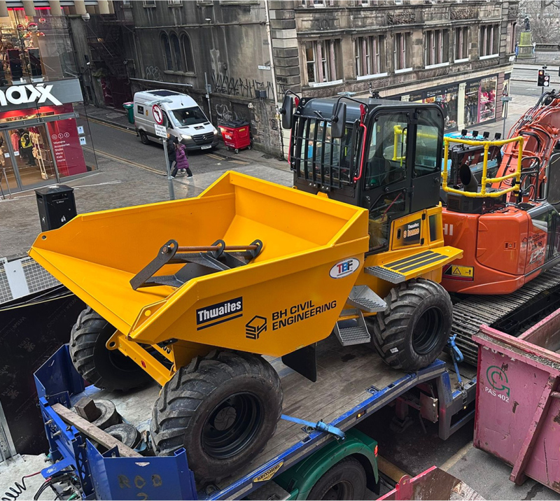 Dump trucks